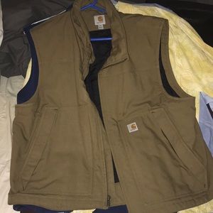 Carhartt “Quick Duck” 2XL Tan Insulated Vest